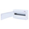 Rozvodnica ETI ECT 1x18PO IP40 na omietku 18 modulov s plnými bielymi dvierkami