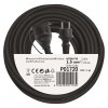 Vonkajší predlžovací kábel 20 m / 1 zásuvka / čierny / guma-neoprén / 230 V / 1,5 mm2_2