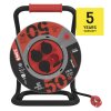 Vonkajší predlžovací kábel na bubne 50 m / 4 zás. / čierny / guma-neoprén / 230V/1,5 mm2_7