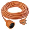 Predlžovací kábel 25 m / 1 zásuvka / oranžový / PVC / 230 V / 1,5 mm2 - P01125_1