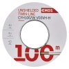 Dvojlinka netienená 2×1,0mm biela, 100m - S8281_5