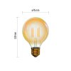 LED žiarovka Vintage G95 4W E27 teplá biela+ - Z74304_6