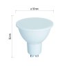 LED žiarovka Classic 6,1W GU10 teplá biela, stmievateľná - ZL4301_5