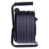 Vonkajší predlžovací kábel na bubne 50 m / 4 zás. / čierny / guma-neoprén / 230V/2,5 mm2_2