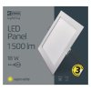 LED panel 220×220, štvorcový vstavaný biely, 18W teplá biela - ZD2141_7