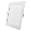 LED panel 220×220, štvorcový vstavaný biely, 18W teplá biela - ZD2141