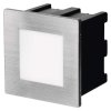 LED orientačné vstavané svietidlo AMAL 80×80 2W neutr. b.,IP65 - ZC0111