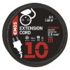 Vonkajší predlžovací kábel 10 m / 1 zásuvka / čierny / guma-neoprén / 230 V / 2,5 mm2_4