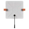 LED panel 185×185, štvorcový vstavaný biely,19W neut.b.,IP65 - ZV2152_3