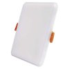 LED panel 125×125, štvorcový vstavaný biely,10 W neu.b.,IP65 - ZV2132