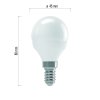 LED žiarovka Basic Mini Globe 8,3W E14 teplá biela - ZL3911_3