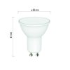 LED žiarovka Classic 8,4W GU10 neutrálna biela - ZQ8371.3_5