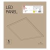 LED panel LEXXO backlit 60×60, štvorcový vstavaný biely, 34W neutrálna b. - ZR1612_7