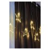 LED vianočný záves – hviezdy, 45x84 cm, vonkajší aj vnútorný, teplá biela - DCGW02_8