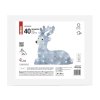 LED vianočný jelenček, 27 cm, vonkajší aj vnútorný, studená biela, časovač - DCFC06_7