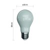 LED žiarovka Filament A60 7,6W E27 teplá biela - Z74276_4