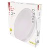 LED prisadené svietidlo TORI, kruhové biele 24W teplá b., IP54 - ZM4122_6