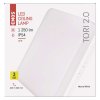 LED prisadené svietidlo TORI, štvorcové biele 15W neutr. b., IP54 - ZM4323_7