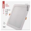 LED vstavané svietidlo RUBIC, štvorcové, biely, 24W, neutrálna biela - ZD2452_3