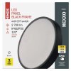 LED prisadené svietidlo, kruhové, čierne, 28,5W, CCT - ZM5353_3