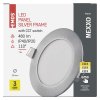 LED vstavané svietidlo NEXXO, kruhové, strieborné, 7W, CCT - ZD1223_3