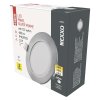 LED vstavané svietidlo NEXXO, kruhové, strieborné, 7W, CCT - ZD1223_8