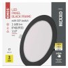 LED vstavané svietidlo NEXXO, kruhové, čierne, 18W, CCT - ZD1343_3