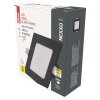 LED vstavané svietidlo NEXXO, štvorec, čierne, 7W, CCT - ZD2323_8