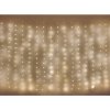 LED vianočná nano reťaz záclona 2,9x1,5m vonkajšia aj vnút. teplá biela programy D3EW03_5