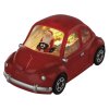 LED dekorácia – autíčko so Santom, 10 cm, 3x AA, vnútorný, teplá biela, časovač - DCLW19_2