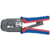 Krimpovacie kliešte Knipex 97 51 10 na konektory Western RJ45 a RJ11