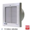 Axiálny ventilátor Blauberg Auto 100 s automatickou žalúziou a ložiskami