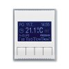 Element - 3292E-A10301 04 - Termostat digitálny - biela/ľadová šedá