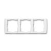 Element - 3901E-A00130 03 - Rámček trojnásobný, vodorovný - biela/biela