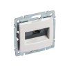 Valena - 770072 - Dátová zásuvka 1xRJ45 STP Cat.6A - Biela