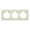 LOGUS90 - 90930 TMM - 3-rámček, slon. kosť/slon. kosť