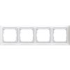 basic55 - 1725-0-1482 - rámček štvornásobný - biela