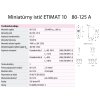 ETIMAT 10  80-125A technické údaje