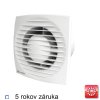 Axiálny ventilátor Blauberg Bravo 100 s vysokým výkonom a guľôčkovými ložiskami