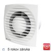 Axiálny ventilátor Blauberg Bravo 125 s priemerom 125mm a ložiskami