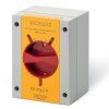 Priemyselný bezpečnostný spínač SCAME ISOLATORS 32A 3P+N v krabici IP65