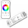 Ovládač LED RGB - sada - Ovládač R8 + Príjmač V3, 12-24V, 4/3 zóny, 8A