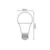 LED žiarovka 13,5W - A65 / E27 / SMD / 6500K - ZLS505_1