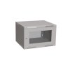 Rozvádzač dátový nástenný skladaný SENSA LITE 6U 450mm, dvere sklo, SENSA-L-6U-545-11-G