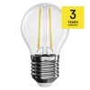 LED žiarovka Filament Mini Globe / E27 / 1,8 W (25 W) / 250 lm / neutrálna bie. - ZF1101_6