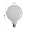 LED žiarovka Filament Globe / E27 / 11 W (100 W) / 1 521 lm / neutrálna biela - ZF2161_5
