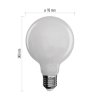 LED žiarovka Filament Globe / E27 / 7,8 W (75 W) / 1 055 lm / teplá biela - ZF2150_5