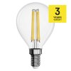 LED žiarovka Filament Mini Globe / E14 / 3,4 W (40 W) / 470 lm / teplá biela - ZF1220_6