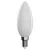 LED žiarovka Filament sviečka / E14 / 3,4 W (40 W) / 470 lm / teplá biela - ZF4220_1