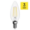 LED žiarovka Filament sviečka / E14 / 6 W (60 W) / 810 lm / neutrálna biela - ZF3241_6